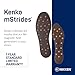 Nikken Kenko mStrides - Insoles 20201 - Women’s Shoe Sizes 5-9, Pair, Cut-to-Fit Design with Magnetic Technology