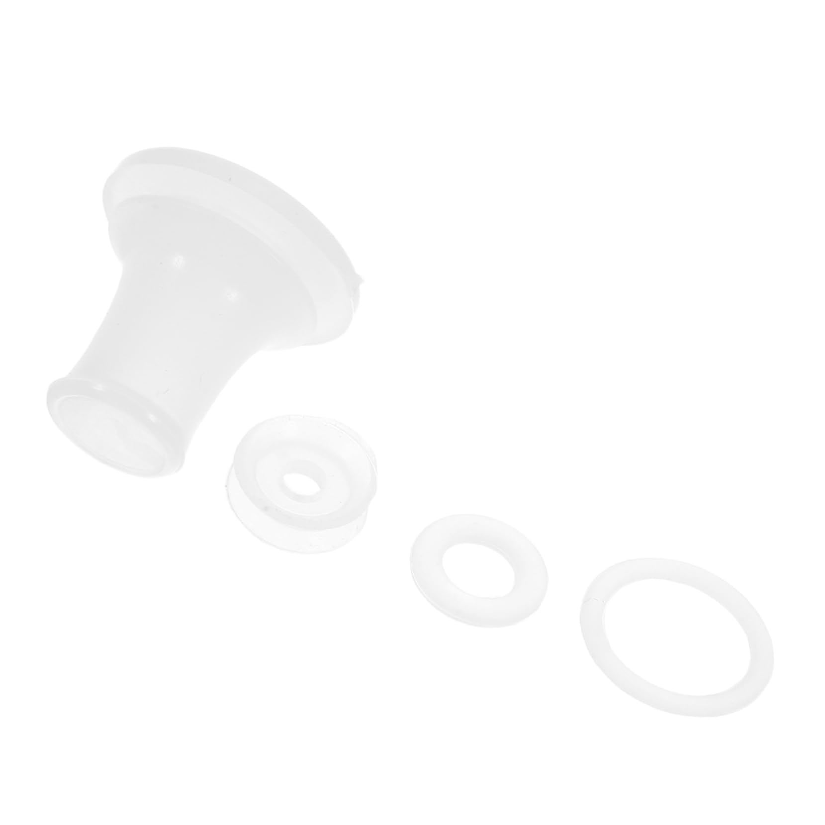 Angoily 10Set Silicone Pressure Cooker Sealing Rings Floater Valve Replacement Kit Accessories for Electric Cookers Durable Heat Resistant Gaskets for Easy Maintenance
