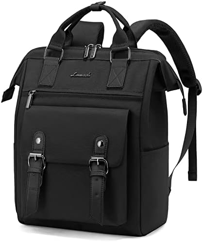 LOVEVOOK Mini Backpack for Women, Small Backpack Purse Cute Daypacks Stylish Bags for Shopping, Work, Dating, Black