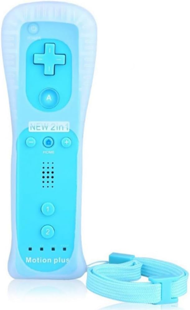 ChamZA Wireless 2 in 1 Built-in Motion Plus Remote Controller for Wii/Wii U SkyBle — 사진 1