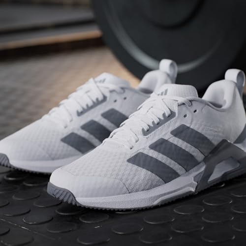 adidas Women's Dropset Vario Training, White/Grey/Lucid Red, 10.5 by adidas - Used condition - Image 2