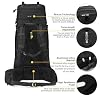 Mardingtop 75L Military Internal Frame Backpack for Men, Cordura Tactical Backpack with Recco for Snowboarding,Hiking,Camping