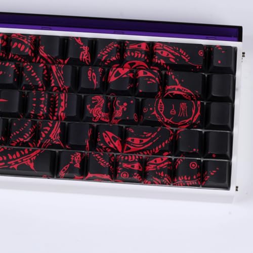Capuchons de touches anti-effacement avec motifs complexes pour clavier PC - 3