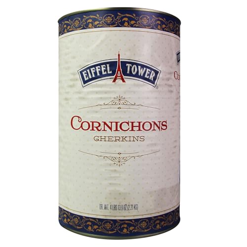Eiffel Tower Cornichons Gherkins 5 Kilo (11 Lb) - Premium