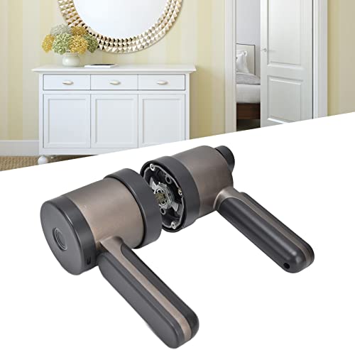 Fechadura eletrônica, trava segura antifurto, para porta de impressão digital, à prova de ferrugem c