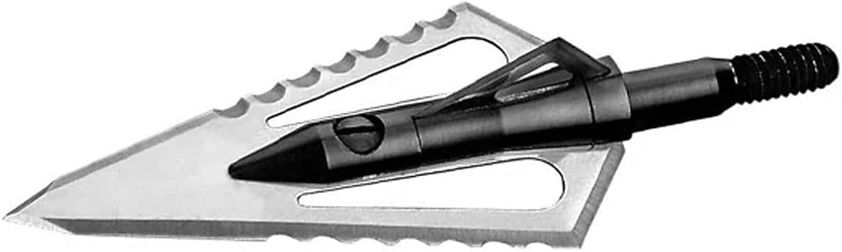 Magnus SBC100-4 Stinger Buzz Cut 4 Blade Broadheads, 3-Pack, 100 Grain