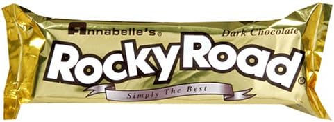Annabelle's Rocky Road Dark Chocolate Candy Bar, 1.8-Ounce Bars (Pack of 24)
