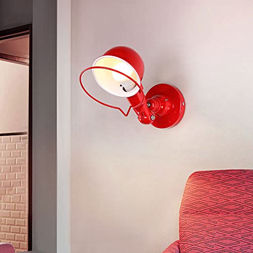 Luces de lectura retro 360° ajustables para dormitorio y pasillo 6