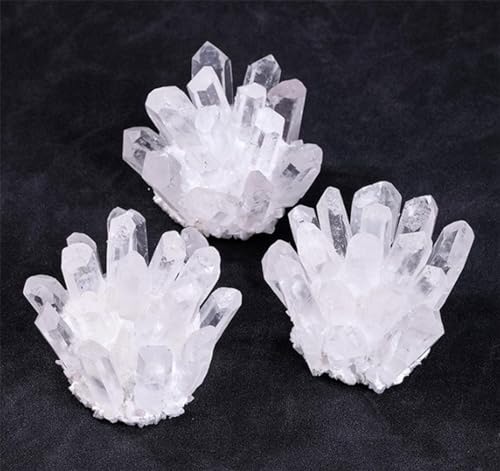 Cristal de roca natural MDBJTCYZN con formacion de geoda irregular 6