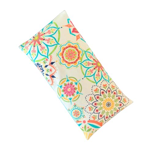 Hot Cold Pack Reusable and Microwavable Heating Pad with Flax Seed and Dried Herbs, Ice Pack, Aromatherapy Heat Pack