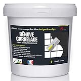 ☑️ Profi-Versiegelung für Innen-Renovierungsarbeiten, zum einfachen Überdecken alter Bodenfliesen in Bad und Küche. Zur Überdeckung von Wand- und Bodenfliesen. Ohne Grundierung anwendbar.