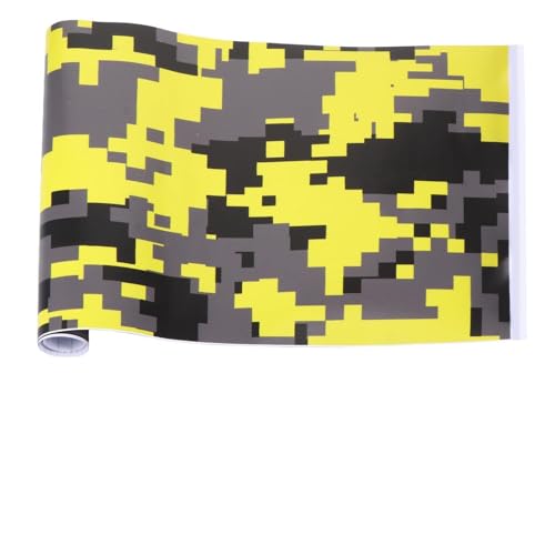 Vinilo amarillo brillante de PVC para cambio de color en coches y personalización de vehículos