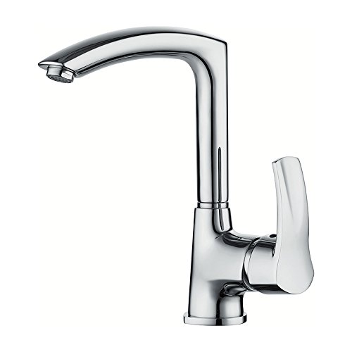 VE.CA-ITALY MISCELATORE MONOCOMANDO BOLLA, RUBINETTERIA ARREDO BAGNO, FINITURA CROMATA, ACCESSORI E FERRAMENTA 100% MADE IN ITALY