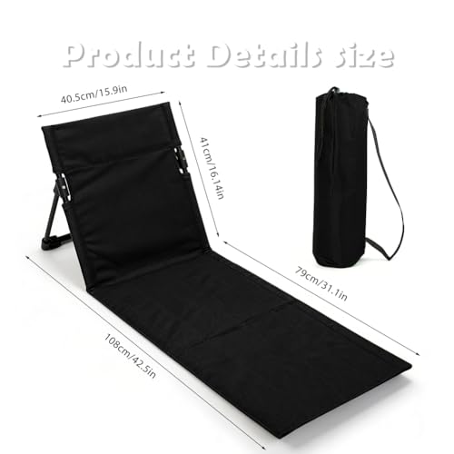 Coussin d'assise pour extérieur pliable contre le mal de dos - 3