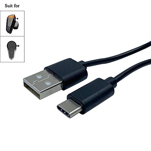 QSPORTPEAK Motorfiets Intercom accessoires, USB-oplaadkabel voor BTS2 & BTS3 motorfiets Bluetooth intercom (C-type… - Image 3