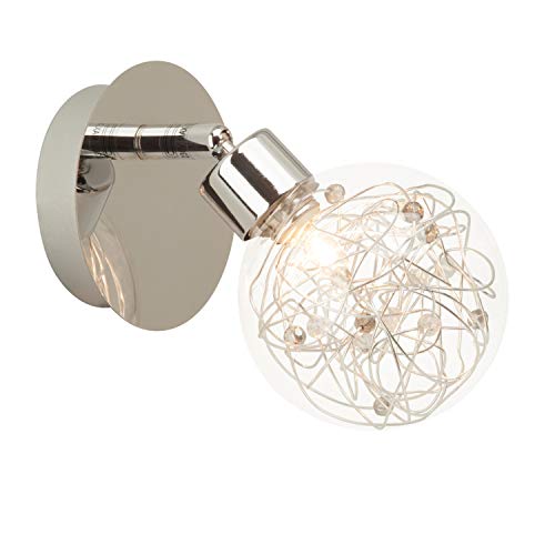 Preisvergleich Produktbild BRILLIANT IAP5139772 Wandleuchte, Metall, Grau, 16 x 18 cm