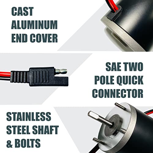 Ambitionmotor SP-ATV-01 Salt Spreader Motor Replaces Buyers Saltdogg 3000966 For Atvs15A Utvs16 thumb #2