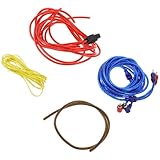 Durabilité accrue : ces câbles d’alimentation pour amplificateurs automobiles sont fabriqués avec des matériaux résistants aux hautes températures et à l’usure, garantissant ainsi un fonctionnement optimal de votre amplificateur audio pendant des années. accessoires de câblage pour caisson de basses, kit de connexion pour amplificateur de caisson de basses