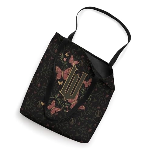 Bolso tipo tote con logo de la película Wicked y mariposas miniatura 2