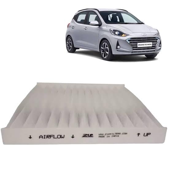 Filter, Interior Air for Aura 1ST GEN, Aura 1ST GEN F/L, EXTER, Grand I10 NIOS, Grand I10 NIOS F/L - 971...000 - All new Model Fitting Petrol dsl-image-47