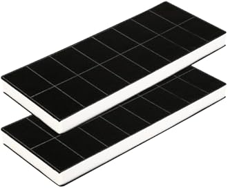 2 Activated Carbon Filters for Cooker Hoods for Bosch DHZ3406 / DHZ3405 / 00296178/296178 Siemens LZ34500 / LZ34501 Neff Z5143X0 and Constructa CD53030 Küppersbusch 537411