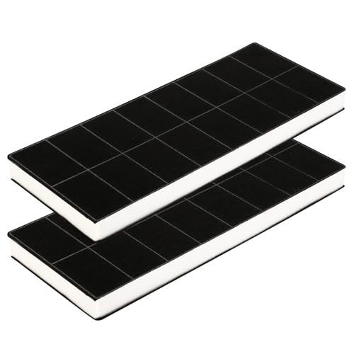 2 Activated Carbon Filters for Cooker Hoods for Bosch DHZ3406 / DHZ3405 / 00296178/296178 Siemens LZ34500 / LZ34501 Neff Z5143X0 and Constructa CD53030 Küppersbusch 537411
