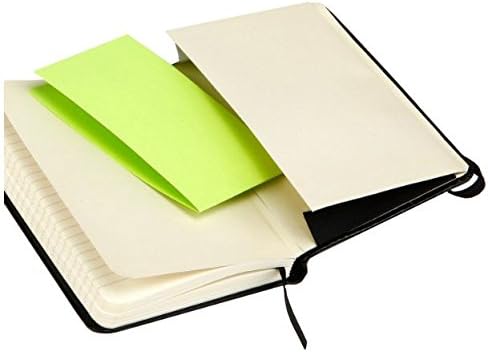 C.R. Gibson Genuine Bonded Leather Journal, By Markings, Smyth Sewn Binding, 192 Ivory Colored Ruled Pages, Pocket On Inside Back Cover, Measures 3.5" x 5.5" - Small Brown (MJ3-4792) - Image 3