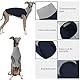 KONVINIT Hundepulli für große Hunde,Hundepullover Fleece Hunde Pullover Winter Warm Rollkragen Winterpullover Hund Fleecemantel für Innen- und Außenbereich