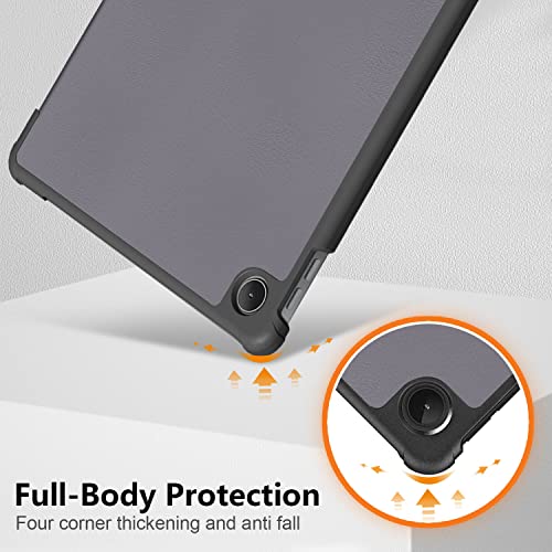 DINGGUAGUA Compatible with Lenovo M10 Plus 3rd Gen 10.6 Inch Case Ultra Slim Lightweight Cover for Lenovo Tab M10 Plus 3rd Gen TB125 TB128,Gray - Image 5