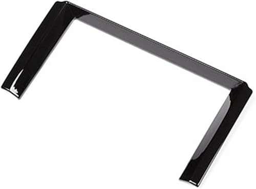 Miniatura 2 de YIWANG Marco de navegación de control central de coche ABS cromado para Land Rover Range Rover Sport 2012 2013 (negro brillante)