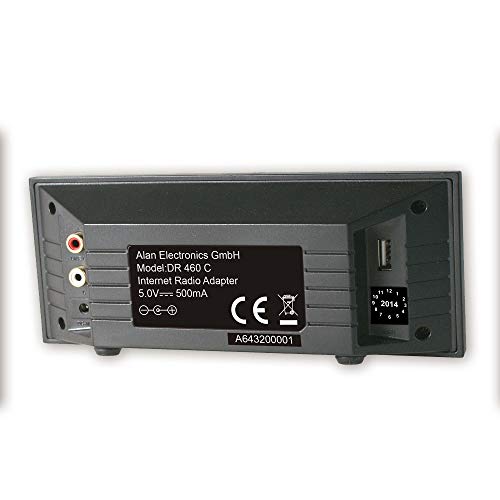 Albrecht DR 460 C, 27462, Internet-Radio Adapter mit Farbdisplay zum Anschluß an die Stereoanlage – Bild 3