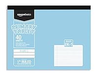 Algopix Similar Product 3 - Amazon Basics Primary Tablet 1 Ruled