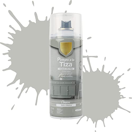 Etrexonline Pintura en Spray Ultra Mate a la Tiza Chalk Paint Spray Ideal para Metal Madera y Cerámica