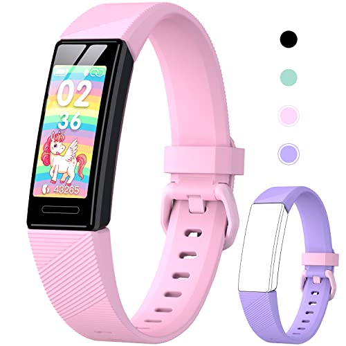 Digeehot Kids Fitness Tracker Watch For Boys Girls Age 5-16, Waterproof Fitness Watch, Sleep Tracking, Calorie Counter, 11 Sport Modes Tracker And More - Kids Watch With Replaceable Band #TOP7