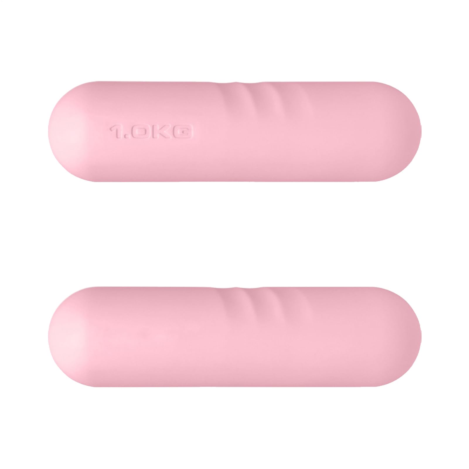 Dumbbell Hand Weights, 2x Silicone Workout Bars, Portable Strength Training Equipment for Gym, Pilates, Cardio, Lifting, Yoga, Home Exercise and Fitness, 6.10x1.57 Inches