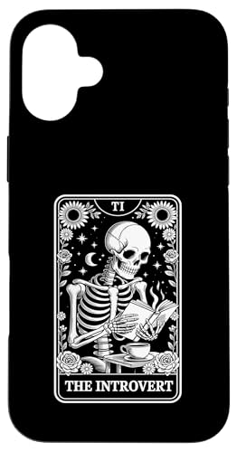 The Introvert Tarot Card Indoorsy Men Inrovert �X�}�z�P�[�X iPhone 16 Plus �p