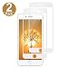 Produktbild Panzerglas Schutzfolie für iPhone 8 Plus / 7 Plus [2 Stück], 3D Full Screen Panzerglasfolie 9H Härte Glas Folie HD Klar Displayschutzfolie für iPhone 8 Plus / 7 Plus