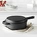 Amazon Basics Pre-Seasoned Cast Iron Skillet and Dutch Oven Set