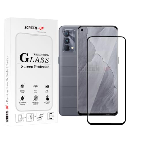 Image of ScreenUp Tempered Glass For Realme GT Master - Ultra Clear, 9H Scratch Resistant, Full Coverage, Easy Install Screen Protector