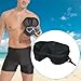Vaveren Diving Case Swimming Scuba Glasses Storage Box Accessories Carrying Bag EVA Travel Swim Goggles Box Diving Goggles Case