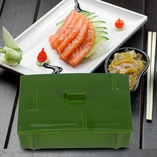 Bandeja para sushi de plástico estilo japonés miniatura 7