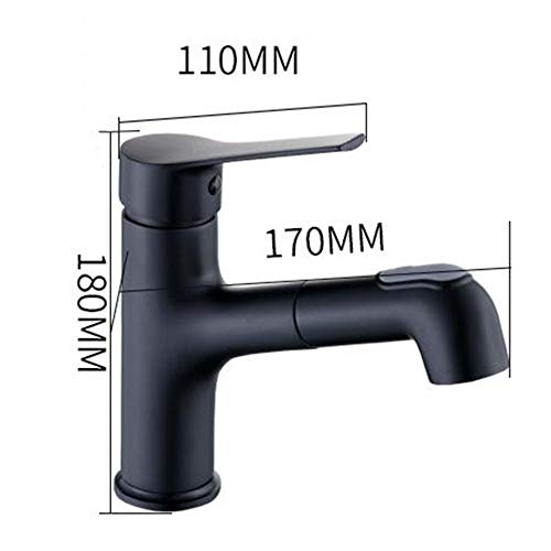 Robinet de lavabo avec douchette pour laver les cheveux facilement