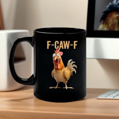 Taza de café de gallo con asa cómoda y cerámica resistente para bebidas 6