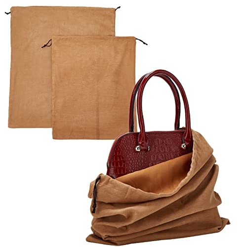 LAKE OF FIRE Dustproof Storage Bags with Drawstring Closure, 2-Piece Set – Multi-Purpose Protective Pouches for Handbags, Purses, Shoes, and Boots