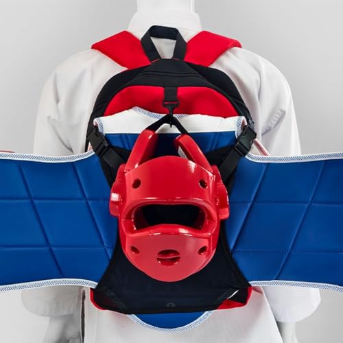 Sac de kickboxing taekwondo à grande capacité pour organiser tout votre sparring léger