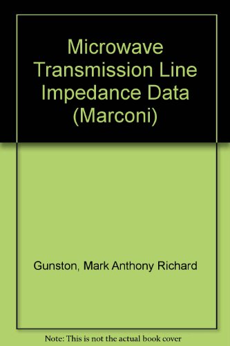 Microwave Transmission Line Impedance Data 0442028989 Book Cover