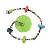 [Mejorar el equilibrio físico] Este swing de escalada en roca es una combinación de un columpio y un escalador. ¡Alienta a sus hijos a ir al aire libre durante el tiempo recreativo! Puede mejorar la fuerza física y el equilibrio del niño.