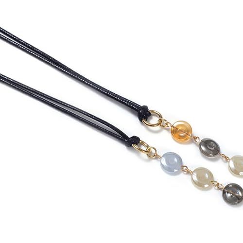 Cordon de perles en cuir de vachette de qualité pour enseignant