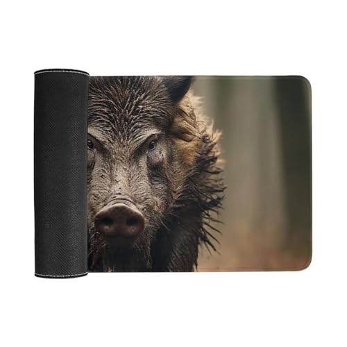 Alfombrilla Grande Wild Boar Photos con Base Antideslizante miniatura 3
