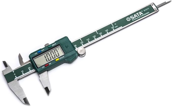 Paquímetro Eletrônico De 150 mm, Ferramenta Profissional, Sata